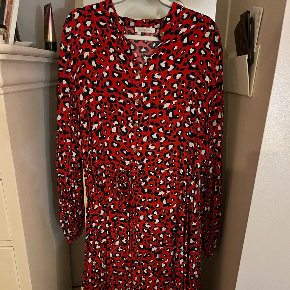 Long Sleeved Maxi Dress Size Large